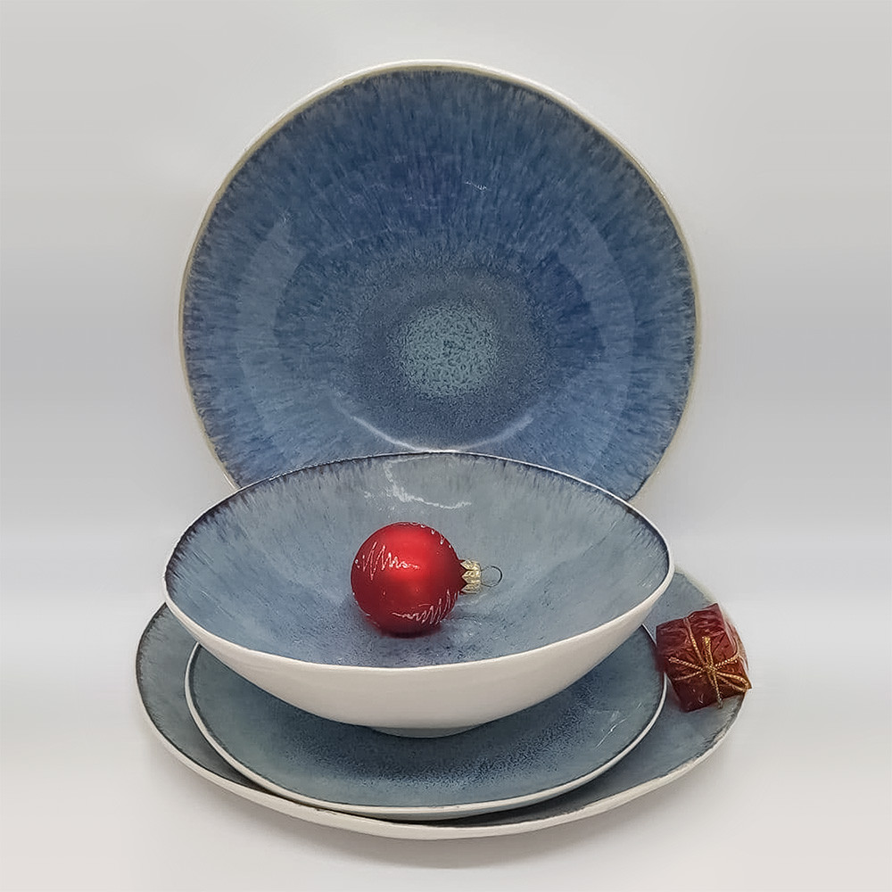 Набір керамічного посуду з 3 предметів Всесвіт професійний посуд для кафе ресторанів та будинку