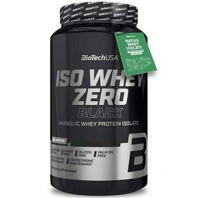 Протеїн Biotech Iso Whey Zero Black 908 g, фото 1