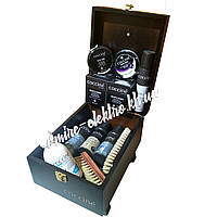 Подарочный набор обувной косметики Coccine в деревянном ящике №4