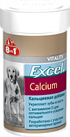 E109402 8in1 Excel Calcium Добавка с кальцием для щенков и собак, 155 шт