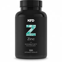 Минералы - Цинк - KFD Zinc Gluconate / 120 capsules