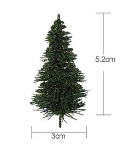 Елка 7 см, дерево для диорам, миниатюр, детского творчества