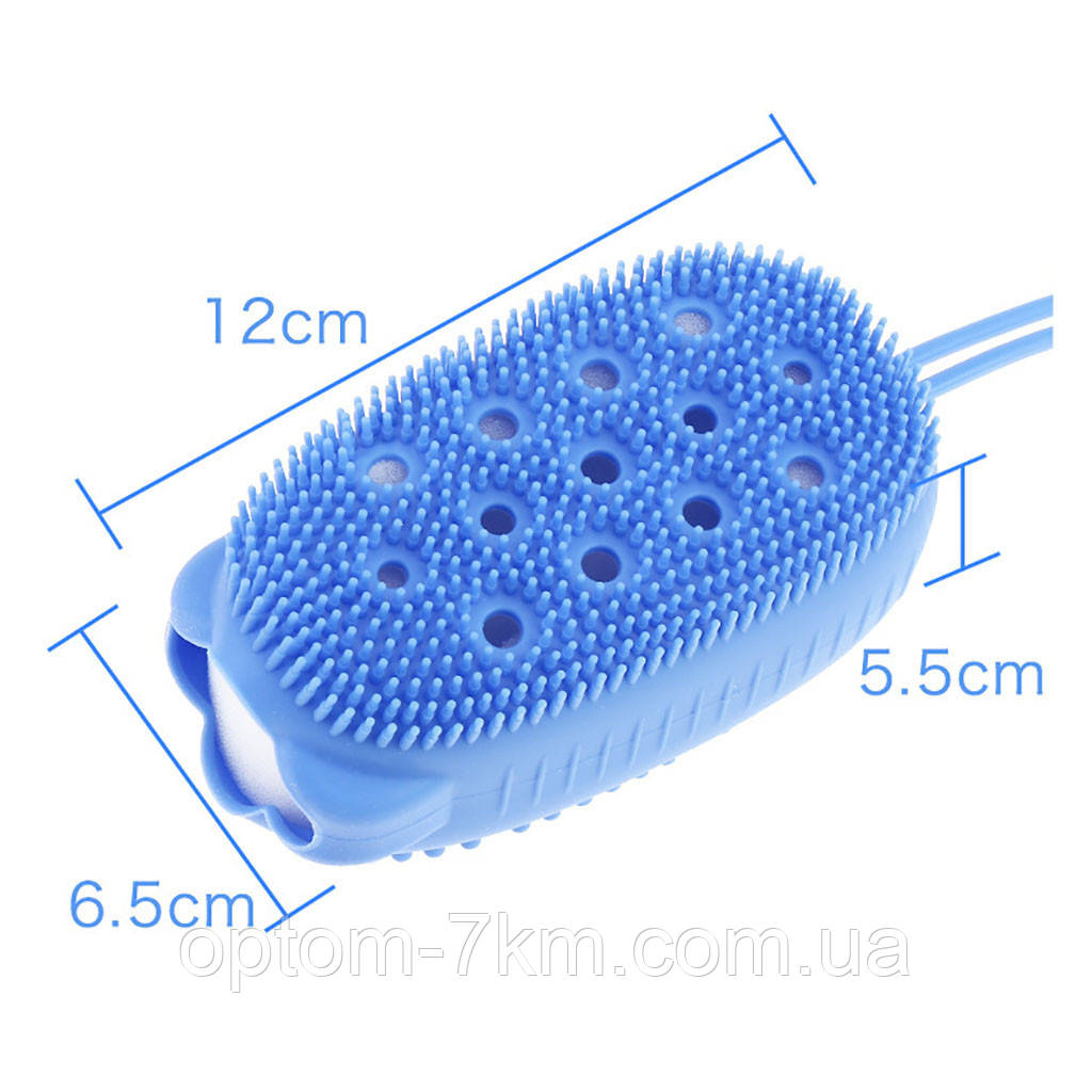 Щетка губка для ванны с пузырьками, силиконовый чехол на мыло Jw - фото 5 - id-p1317497357