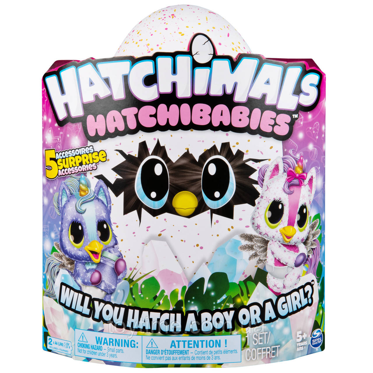 Хетчималс Хетчиббиз Юнікет Spin Master / Hatchimals HatchiBabies Unikeets Hatching Egg