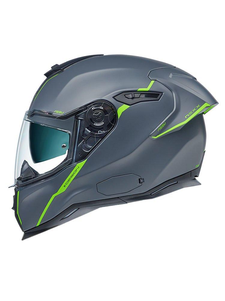 Мотошолом Nexx XS.100R Shortcut (сірий)