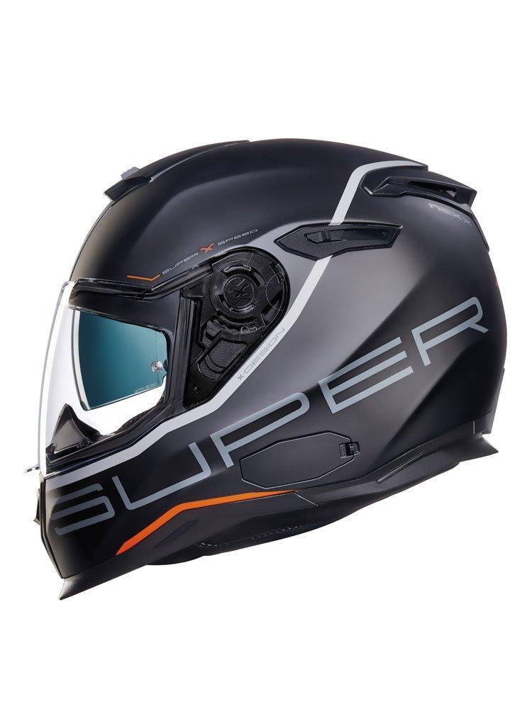 Мотошолом Nexx SX.100 Superspeed (чорний)