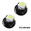 T4.7 Led Canbus (3030 SMD) Жовтий автомобільний світлодіод, (1 шт) світлодіод панель приладів підсвічування, фото 6