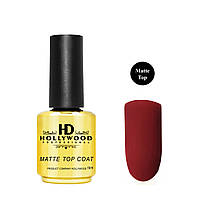 Топ матовый Matte Top Coat «Velvet» No Wipe HD Hollywood 16 мл