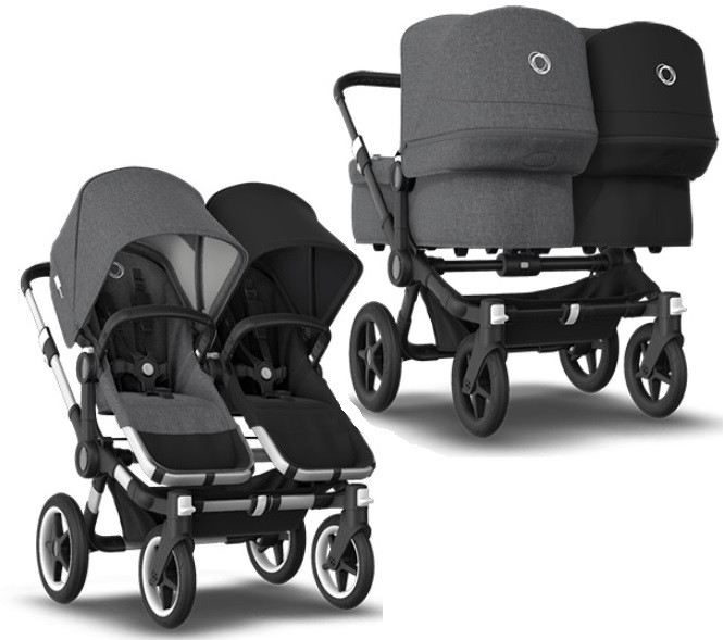 Коляска для двійнят 2в1 Bugaboo Donkey 3