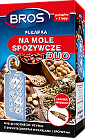 Засіб, пастка Bros DUO + REFILLS від харчової молі 2 шт.