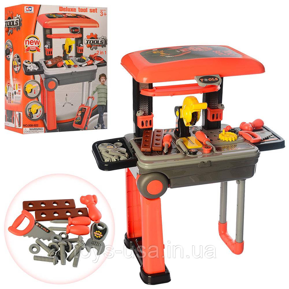 Набор детских инструментов на стойке - чемодане арт. 008-922, фото 1