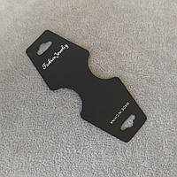 Планшетка для біжутерії чорна 4х10см пласт. 200шт \ уп. купити біжутерію дешево оптом в інтернеті