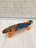 Скейт (піні борд) Penny board зі світними колесами арт. 7620, фото 6