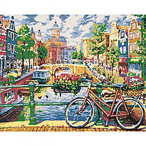 Картина за номерами Santi Літо в Амстердамі 40*50 см 954481