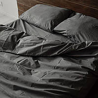 Комплект двуспального постельного белья - Графит