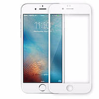 Защитное стекло Full Glue iPhone 6/6s Plus White