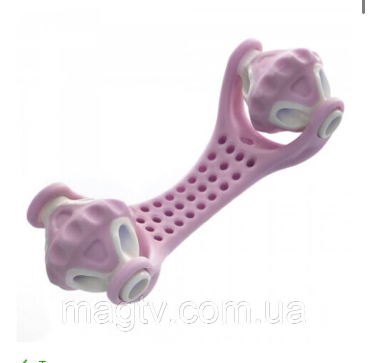Масажер Zelart Massage Roller FI-1532, фіолетовий
