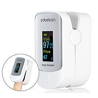 Пульсоксиметр на палец Pulse Oximeter Yobecan SpO2. Оксиметр, Пульсометр