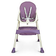 Стільчик для годування Bambi M 4136-2 Plum екошкіра, фото 2