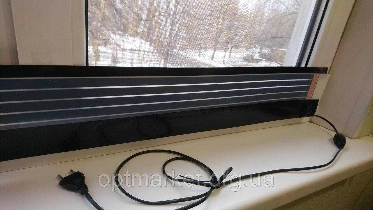 Електрична смуга на вікна (усунення конденсату на вікнах), розмір 50х12 см, потужність 12 Вт