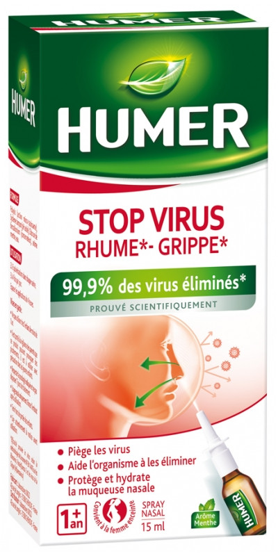 Humer Stop Virus Nasal Spray Назальний спрей Х'юмер Стоп Вірус 15 мл.