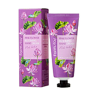 Крем для рук с экстрактом лотоса Farmstay Pink Flower Blooming Hand Cream Pink Lotus 100 мл