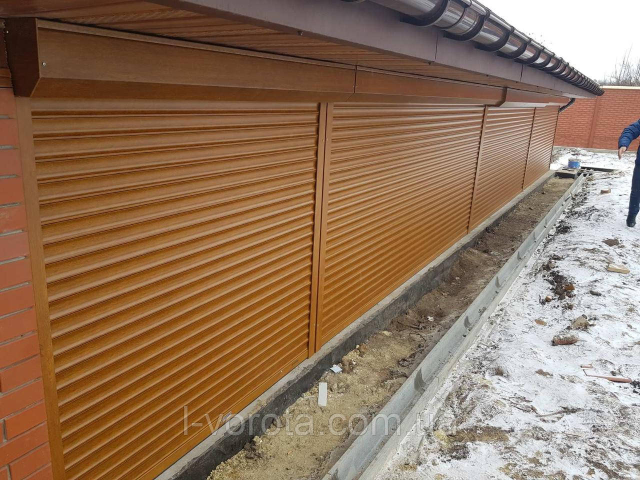 Ролети захисні алюмінієві комплект