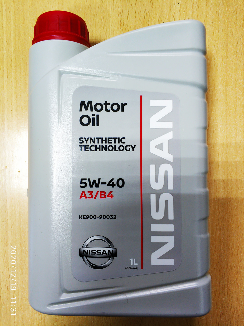 Nissan 5W40 Motor Oil моторна олива 1 л