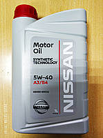 Nissan 5W40 Motor Oil моторное масло 1л