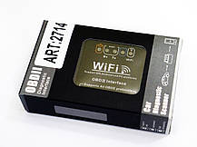 Автомобільний сканер OBD2 ELM327 WiFi, фото 4