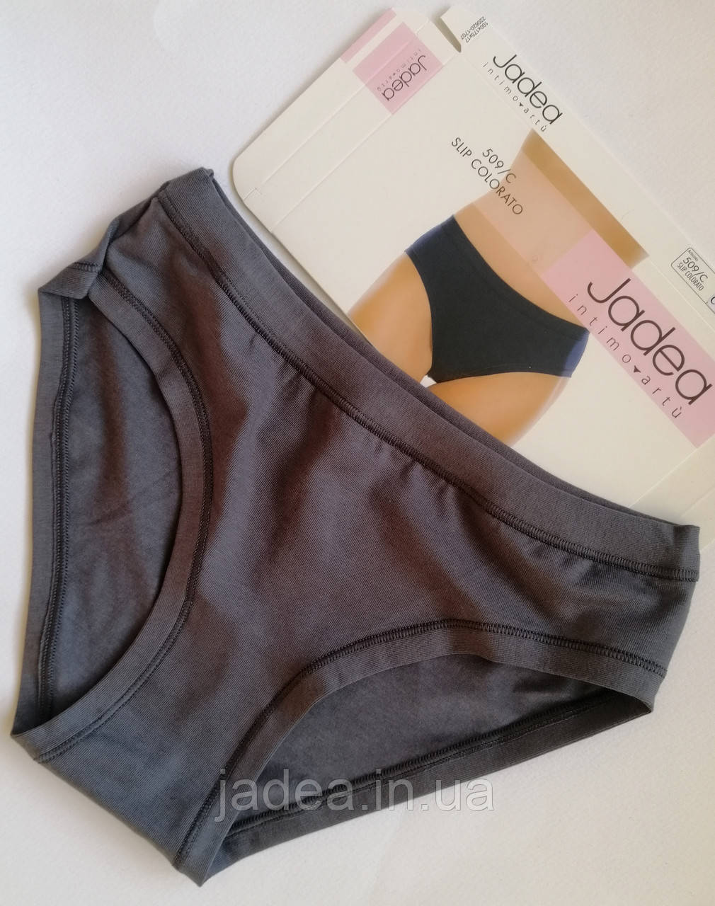 Трусики сліп , Jadea 509 nero, класична модель трусиків середньої посадки, Італія