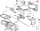 Радіатор опалювача (пічки) з 1998 Fiat Ducato 230, Peugeot Boxer, Citroen Jumper (1998-2002), 46722710, 6448H8, фото 7