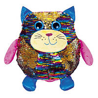 Мягкая игрушка Fancy кот Пэрис с пайетками 28 см KOG01