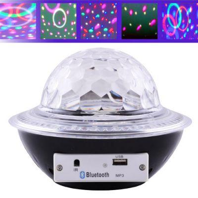 Диско-куля UFO Music Ball з пультом mp3 Bluetooth флешкою, світломузика