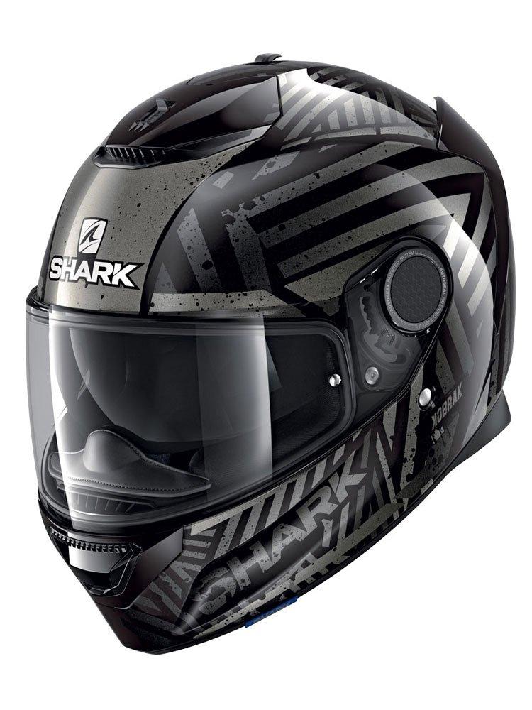 Мотошолом Shark Spartan Kobrak (сірий)