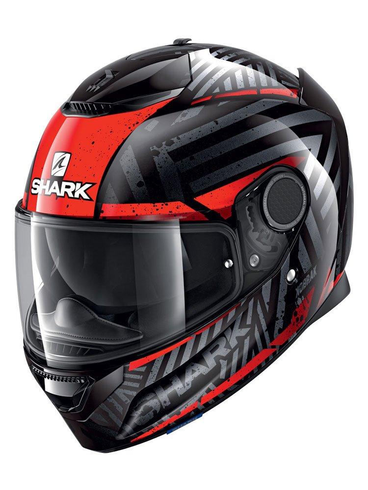 Мотошолом Shark Spartan Kobrak (червоний)