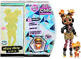 LОЛ серії O.M.G. Winter Chill Леді-Кітті/L.O.L. Surprise! O.M.G. Winter Chill Missy Meow & Baby Cat, фото 5