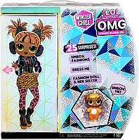 ЛОЛ серии O.M.G. Winter Chill Леди-Китти / L.O.L. Surprise! O.M.G. Winter Chill Missy Meow & Baby Cat