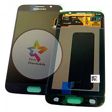 Дисплей Samsung G920F Galaxy S6 + сенсор синій TFT