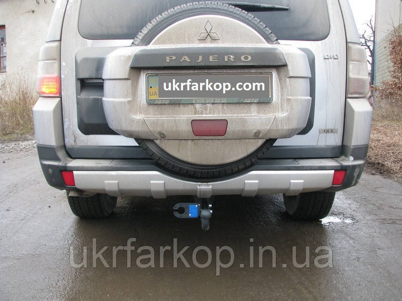 Фаркоп Mitsubishi Pajero Wagon, (з 2007--), Фаркоп на Мітсубісі Паджеро Вагон 4