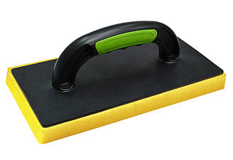 Терка пластмасова з шорсткою губкою 140x280мм Colorado 07-212 |затирка Терка пластмассовая с шероховатой губкой 140x280мм