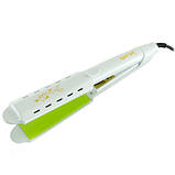 Утюжок випрямляч для волосся ProGemei GM 2957 Білий, фото 2