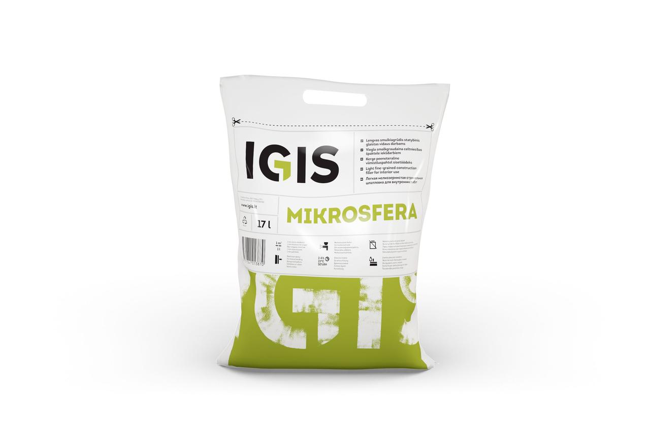 IGIS Дрібнозерниста шпаклівка MIKROSFERA