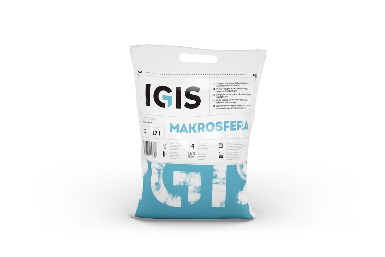 IGIS Грубозерниста шпаклівка MAKROSFERA