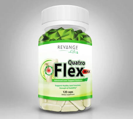Хондропротектор Revange Life Quatro Flex 120 caps, фото 1