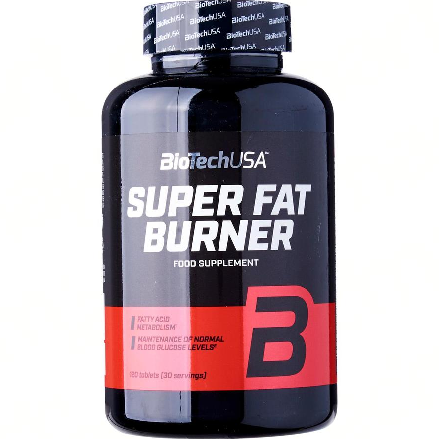 Жироспалювач - BioTech USA Super Burner / 120 tabs