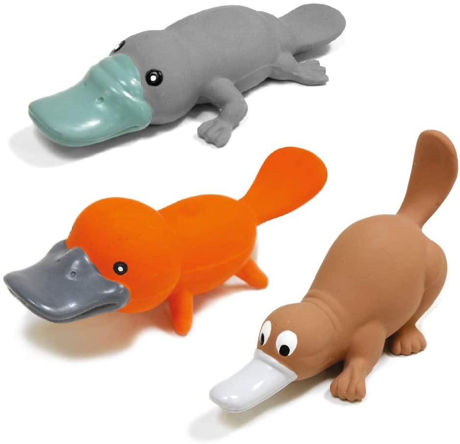 Іграшка для собак качкодзьоб з пищалкою 19 см Croci в асортименті, фото 1