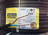Кабель моножила ВВГ-п нг ls 2х2.5 силовий, повний переріз Одеса Каблекс (бухта 100м), фото 4