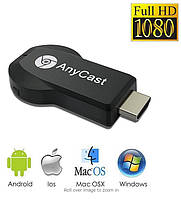 Медиаприставка медиаплеер WiFi HDMI ресивер AnyCast-M4 Plus для проекторов и ТВ