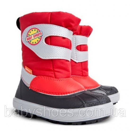Зимові дутіки, сноубутсы demar snowboarder рожеві, р. 22/23, фото 1